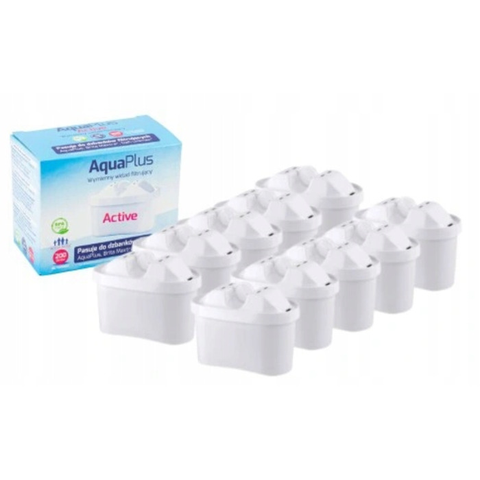 Смінні фільтрувальні картриджі для глека Aquaphor AquaPlus Active, 12 шт.