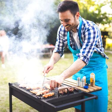 Набір для спецій з нержавіючої сталі (2 шт): солянка та перечниця, невеликий розмір