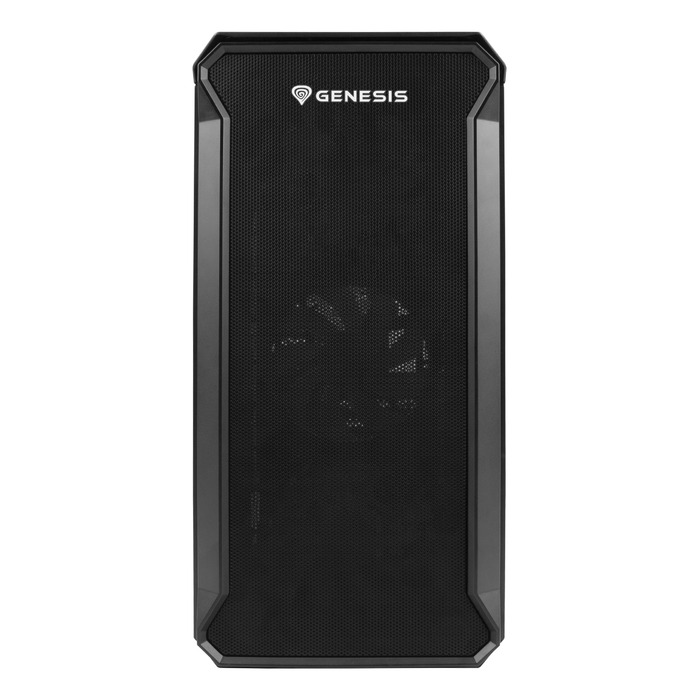 Корпус для ПК Genesis Irid 503 micro ATX, чорний, з вікном