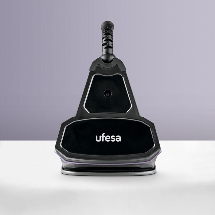 Праска дорожня Ufesa PV0500, 1100W, з нержавіючою підошвою, подвійне живлення 110-230V, з розкладним ручками