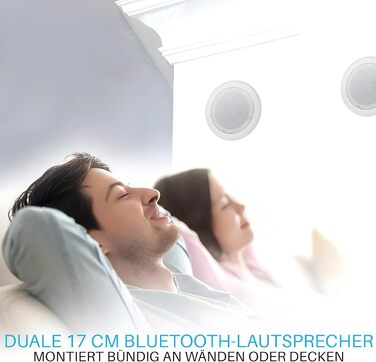 Вбудовані Bluetooth-колонки Pyle 200Вт, 16,5 см, для стелі, стін, домашнього кінотеатру, офісу, плоскі круглі, стереосистема