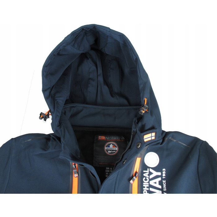 Спортивна куртка softshell Geographical Norway для трекінгу та туризму, р. L