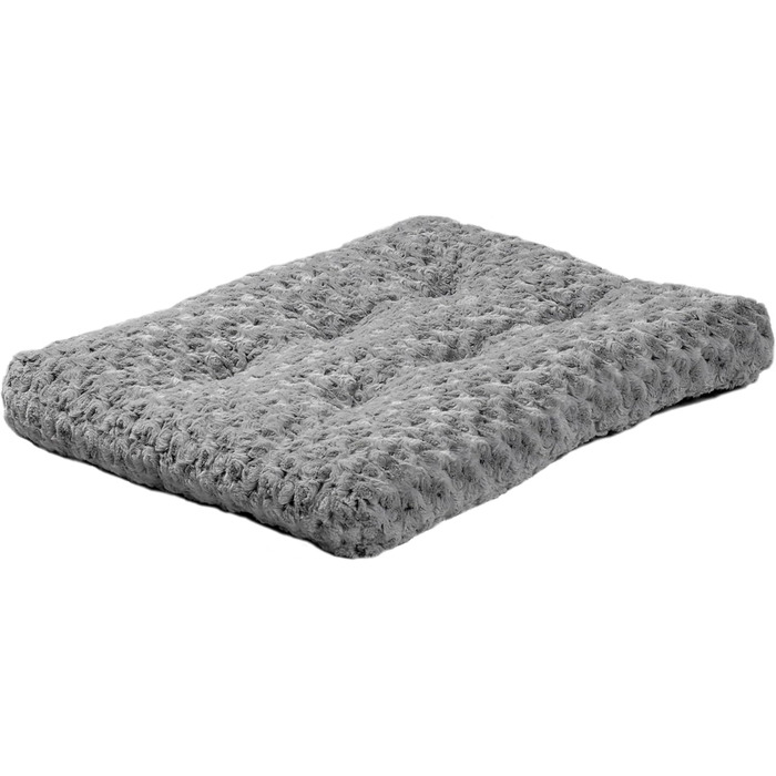 Кімната для домашніх тварин Midwest Homes for Pets QuietTime Deluxe Gray Ombra Swirl, XXS, 42 x 28 x 7 см, машинне прання, антиковзаюча основа