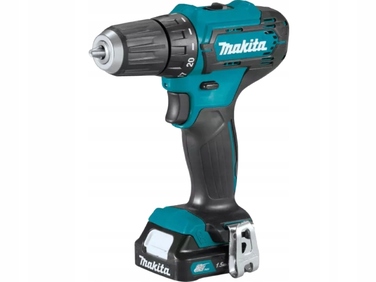 Шурупокрут Makita DF333DWY CXT 12V, 1x1,5Аг, 30Нм, 2 швидкості, у кейсі