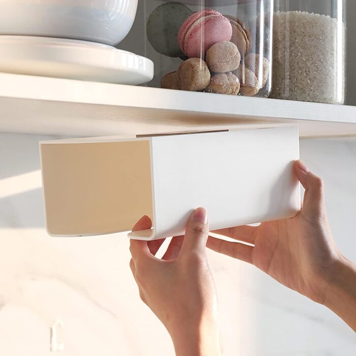 Tissue Box Cosmetic Bags Storage Box for Tissues Tissue Box Holder Wall-Mounted Tissue Box Suitable for Office, Bedroom, Bathroom, Toilet, Kitchen (3pc)