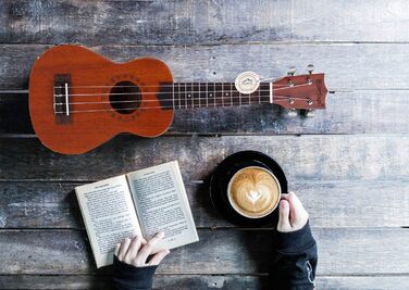 Укулеле Everjoys Sopran 21 дюйм: стартовий набір для дорослих з чохлом, тюнером, нотами та плектром