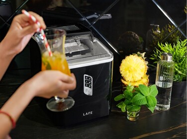 Льодогенератор Lafe IceTwist Pro, чорний, 120 Вт