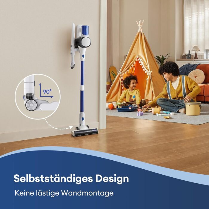 Ultenic U10 Ultra: Бездротовий акумуляторний пилосос з потужністю всмоктування 40000 Па, 40 хв роботи, світлодіодним індикатором та щіткою проти ковтунів для килимів, твердих підлог та шерсті тварин