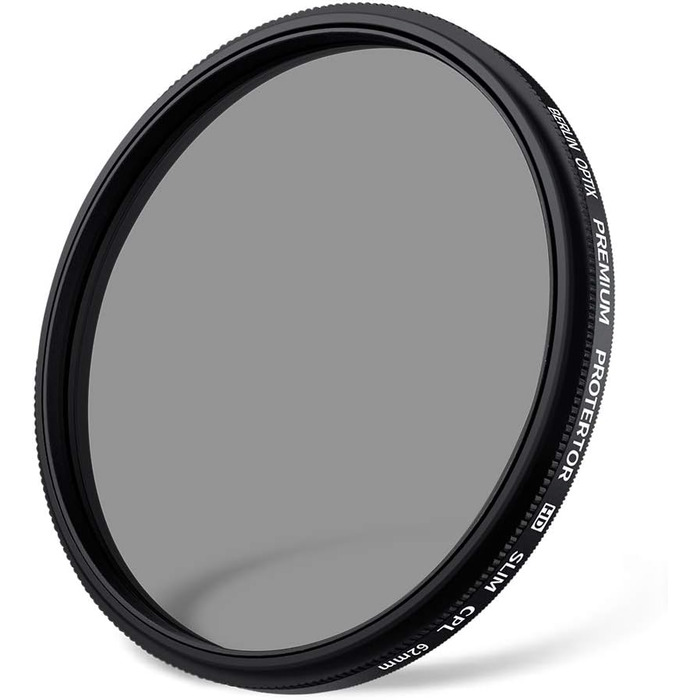 Berlin Optix CPL Поляризаційний фільтр 62mm - для високої якості зображення та чіткої відбивної поверхні