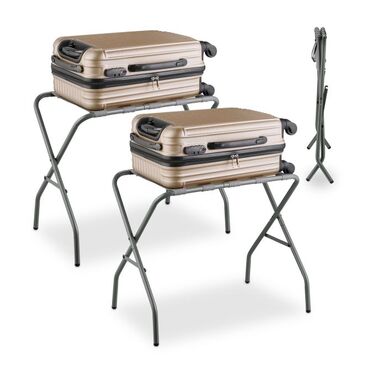 Relaxdays Folding Metal Suit Stand