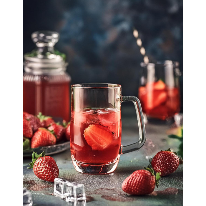 Набір склянок для пива Krosno Glasmark, 6 шт., 300 мл (0,3 л)