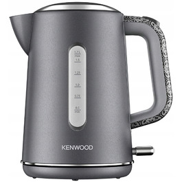 Електричний чайник Kenwood ZJP04, 2200 Вт, 1,7 л, сріблястий/сірий