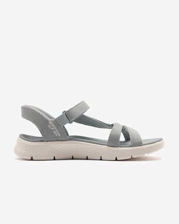 Сандалі жіночі Skechers Go Walk Flex Illuminate Hands Free Slip-ins сірі (39 EU)