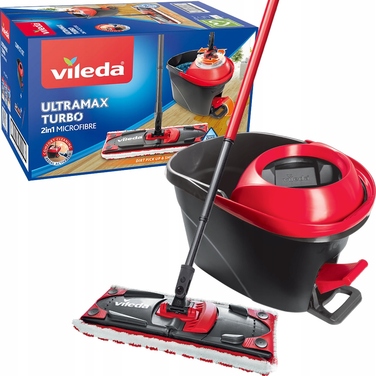 Повний набір швабри з віджимачем VILEDA Ultramax Turbo