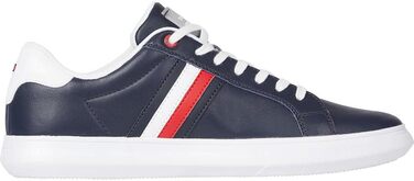 Чоловічі кросівки Tommy Hilfiger Essential Leather Cupsole Low Top (44 EU, блакитний Desert Sky)