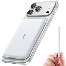 Power Bank MagSafe TRKOY Slim 5000mAh для iPhone: швидка бездротова зарядка, USB-C, портативний акумулятор