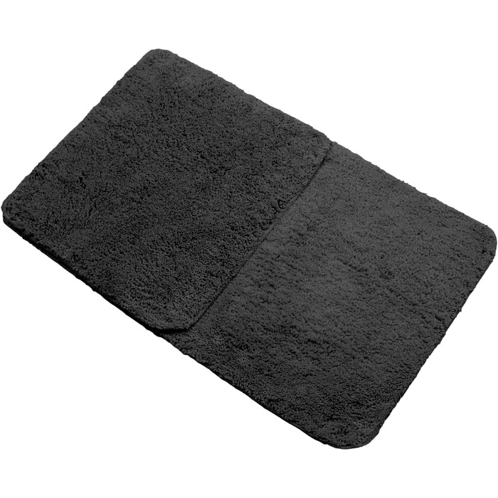 Brandsseller Bath Mat Set - 2 Piece Set (50x80cm & 45x50cm) - Green & Black