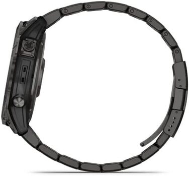 Garmin Fenix 7X Sapphire Solar з титановим браслетом, сірий/сірий колір