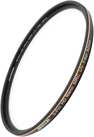 Фільтр UV JONGSUN S-Pro HD Nano MRC з багатошаровим покриттям, 82mm - захист від ультрафіолету для камери