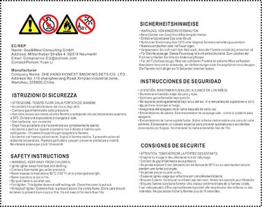 Лампа-пальник Promise з регульованим полум'ям Jet Flame, наповнювана бутаном, для свічок, приготування їжі, гриля, зварювання, полювання (чорна)