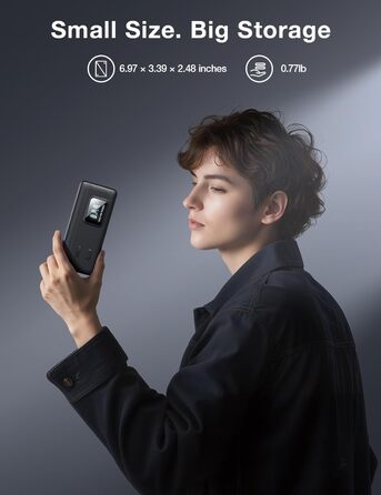Зарядний пристрій llano AC3 30W та набір з 3-х акумуляторів 1950mAh для Insta360 Ace Pro 2 / Ace Pro, швидка зарядка PD, LED-індикація, кейс для зберігання