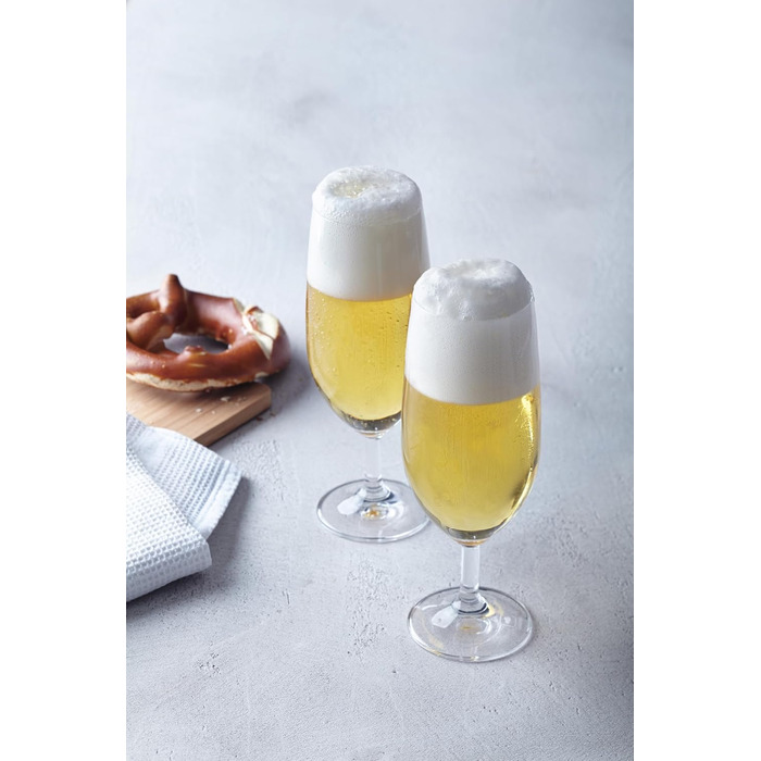 Набір пивних келихів LEONARDO HOME DAILY 6 шт (360 мл) для пива Pilsner, міцні, для посудомийної машини