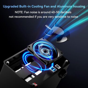 Зовнішній RAID корпус для 2 HDD/SSD дисків 2.5/3.5