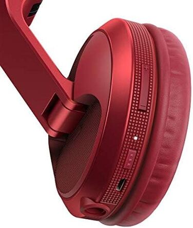 Піонер HDJ-X5-S: DJ-навушники (червоний, Bluetooth, односторонні)