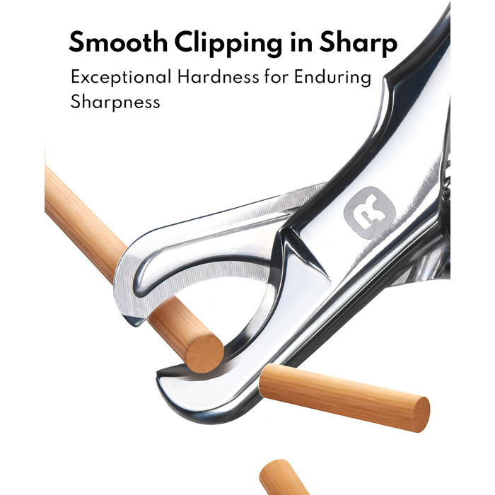 Ножиці для обрізання кігтів собак Homerunpet з мартенситної сталі, професійні ножиці для собак з гострим лезом, неслизькі ручки, ножиці для кігтів собак для великих собак, легко для догляду за кігтями вдома