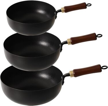 Набір сковорідок з нержавіючої сталі 1.5 мм з антипригарним покриттям (4 шт.) | 26, 24, 20, 18 см | Кухонний посуд