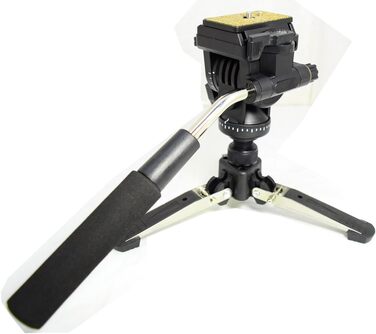 Штатив Koolehaoda з алюмінію з рідкосною головкою та складаною ніжкою для DSLR-камери, висота до 148 см