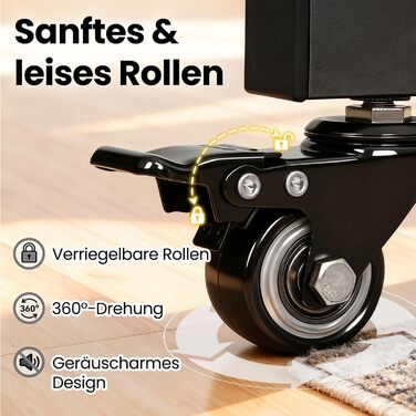 Стійка для одягу Treeboy на колесах, мобільна вішалка для одягу з 2 перекладинами та полицею, міцна до 95 кг, легко ковзаючі колеса, швидкий монтаж для спальні, вітальні, пральні, гардеробної (Чорний, 41Tx113Bx162H(2Rods))