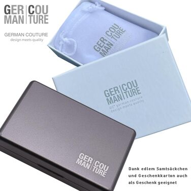 GC Premium Accessories Case Compatible with IQOS Terea Iluma Prime or Heets one Duo 3 Originals Kit Stick Case Stickbox Aluminum, Anthracite