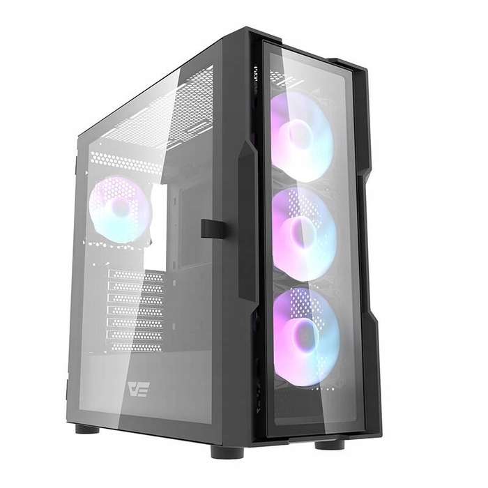 Корпус DarkFlash DK431 GLASS Midi Tower, чорний