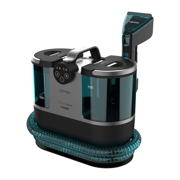 Пароочисник та пилосос Cecotec Conga 7000 Carpet&Spot Clean Steam XXL Essential 1700 Вт 3-в-1, резервуари 1600/950 мл, радіус дії 9м