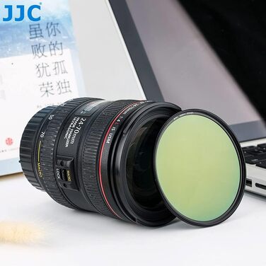 Фільтр ND64 JJC Graufilter – 72 мм, ультратонкий, багатошарове покриття, HD оптичне скло, професійний фільтр для фотографії