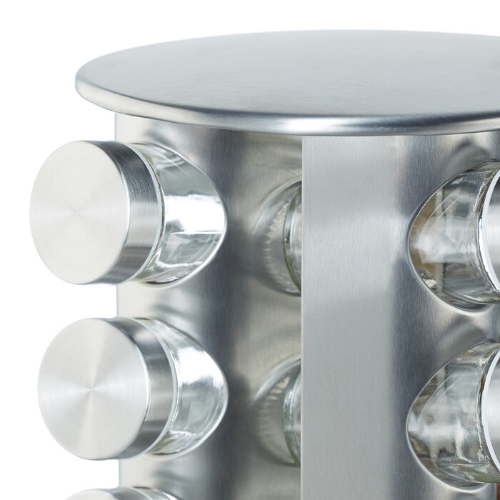 Relaxdays Spice Carousel with 20 Jars