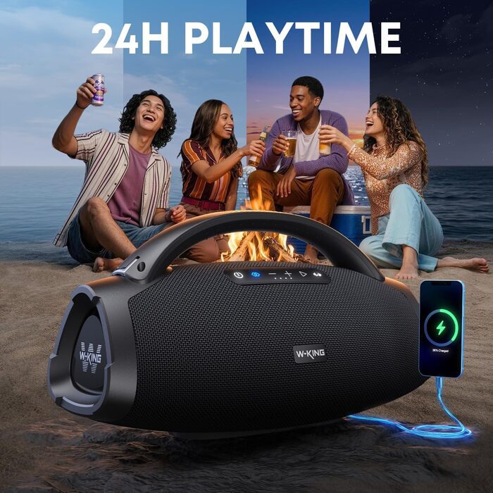 W-KING 330W Bluetooth Колонка з Сабвуфером 7.5