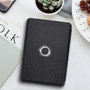 Чохол для Kindle 6' (11-го покоління) 2024/2022 (C2V2L3) з PU шкіри, Smart Cover з авто-вимиканням, Löwenzahn (Mondfinsternis)