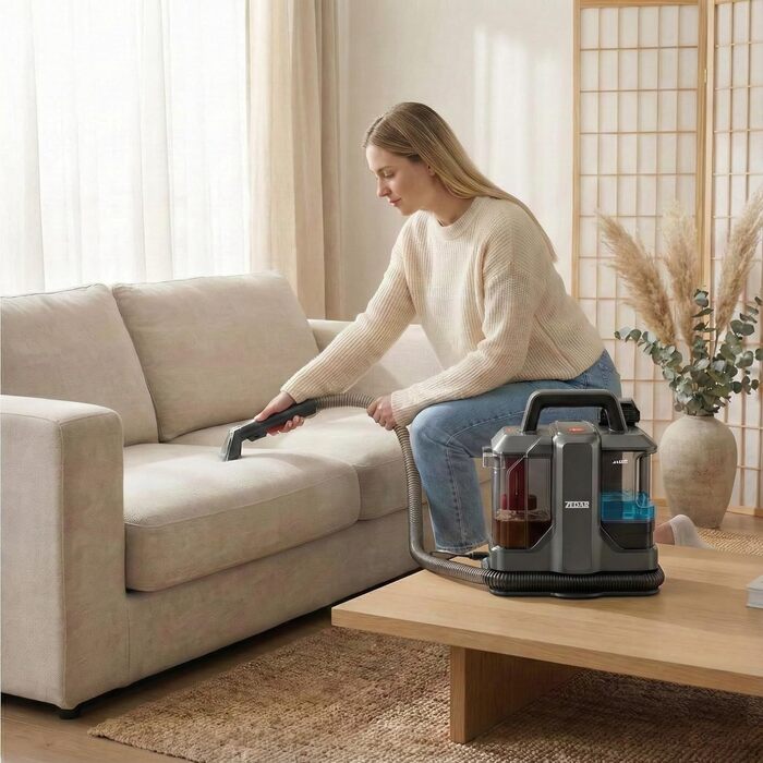 Zedar C600-750W: компактний миючий пилосос для килимів, меблів та авто