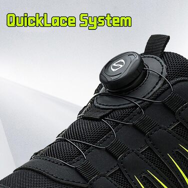 Черевики робочі чоловічі легкі, захисні черевики зі сталевим підноском, жіночі, дихаючі, зручні, широка колодка, гумова підошва, зелені, 43.5 EU