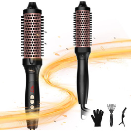 UKLISS Hairstyler 6 в 1: Airbrush, круглі щітки, плойка, фен, випрямляч | 1000W | для локонів, об'єму, випрямлення та сушіння