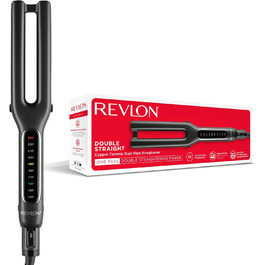 Revlon SmoothStay 25mm Coconut Oil Infused Straightener with Travel Pouch - Adjustable Temperature up to 235°C