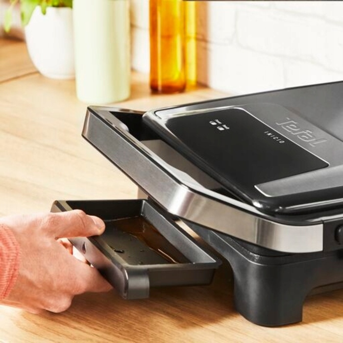 Електричний гриль 2в1 Tefal Inicio GC271D10 (2000 Вт) — сендвічниця та гриль для паніні