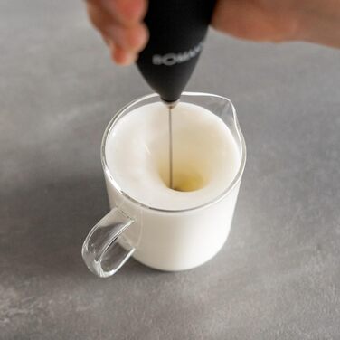 Електричний пінозбивач для молока Bomann® MS 344 CB | Пінозбивач для кави та напоїв | З нержавіючою сталлю