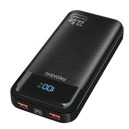 Power Bank 27000mAh 22.5W PD3.0 QC4.0 USB-C: Зовнішній акумулятор для смартфонів, планшетів та інших пристроїв з LCD дисплеєм