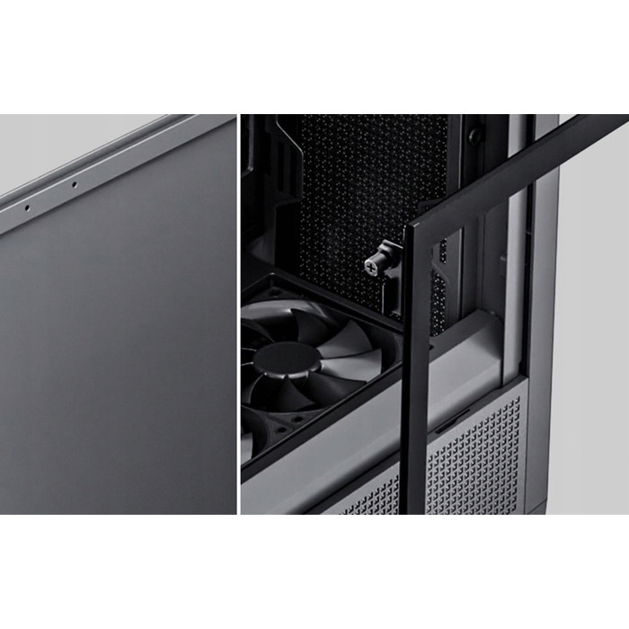 Корпус для ПК DarkFlash AIRNOVA Big Tower ATX, Чорний, 3 вентилятори