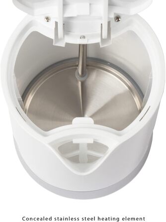 Електричний чайник Clatronic WK 3837: скляний, 1,7 л, без BPA, з підсвічуванням