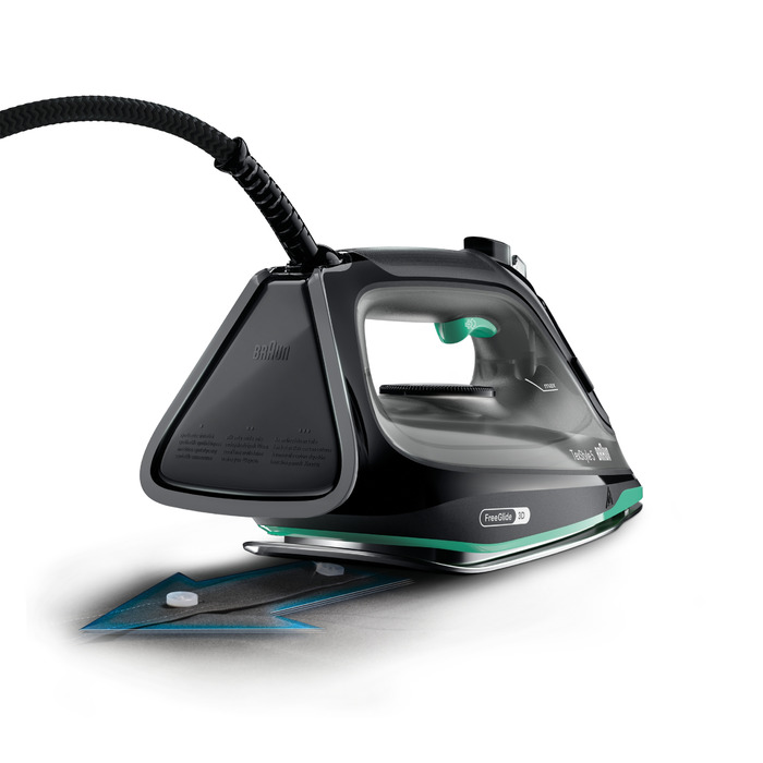 Парова праска Braun TexStyle 5 SI5277GR FreeGlide 3D, 220 г/хв, 2700 Вт