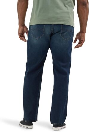 Чоловічі джинси Lee Extreme Motion Relaxed Straight (54W/34L, Dark Convoy) - класичний крій, зручна посадка